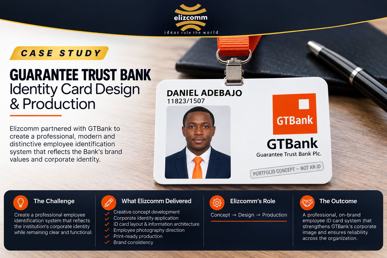 GTB Staff Identity Card case study
